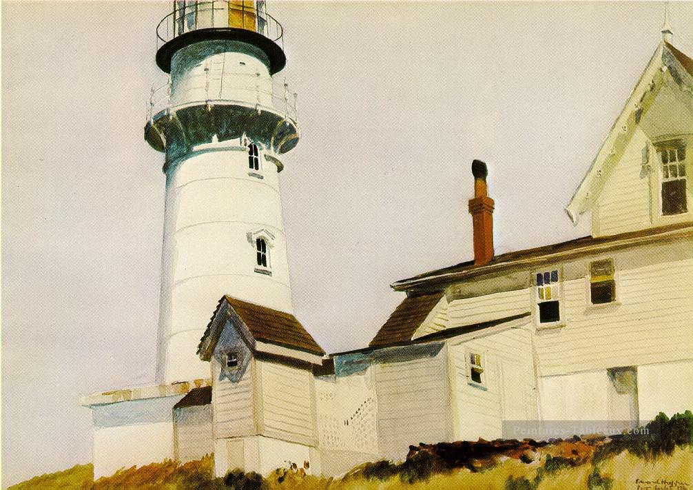 la lumière à deux lumières Edward Hopper Peintures à l'huile